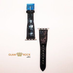 Glam Rock Genuine Alligator Black for APPLE